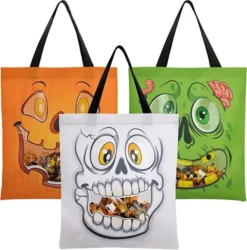 3pcs Halloween See-through Bags 22.5” X 13.75”in -Spirit Halloween Shop 3pcs Halloween See through Bags 22.5 x 13.75in2 结果 600x608 1