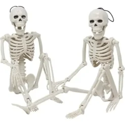 3pcs Hanging Full Body Skeletons Decoration 16in -Spirit Halloween Shop 3pcs Hanging Full Body Skeletons Decoration 16in 6 600x600 1