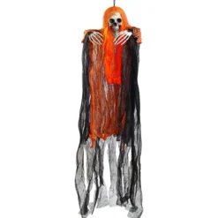 3pcs Hanging Grim Reaper Props 41.3in -Spirit Halloween Shop 3pcs Hanging Witch Halloween Decorations 35 6 600x600 1