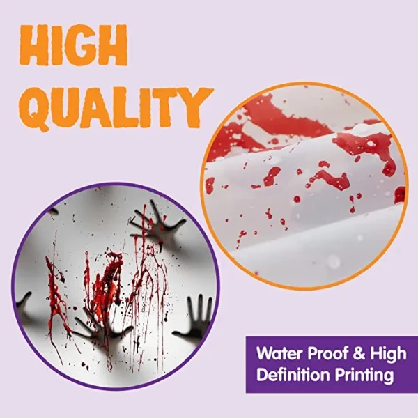 3pcs Zombie Hands Halloween Door Cover 72in X 30in 5 3pcs Zombie Hands Halloween Door Cover 72in X 30in - Image 3