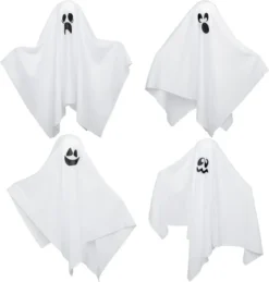 4pcs Halloween Flying Ghost Decoration 19in -Spirit Halloween Shop 4 Pcs White Ghost 19in 2 result result 600x628 1