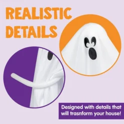 4pcs Halloween Flying Ghost Decoration 19in -Spirit Halloween Shop 4 Pcs White Ghost 19in 4 result result 600x600 1