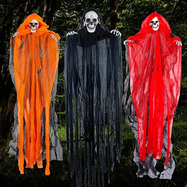 3pcs Hanging Grim Reapers Halloween Decorations 7 3pcs Hanging Grim Reapers Halloween Decorations - Image 5