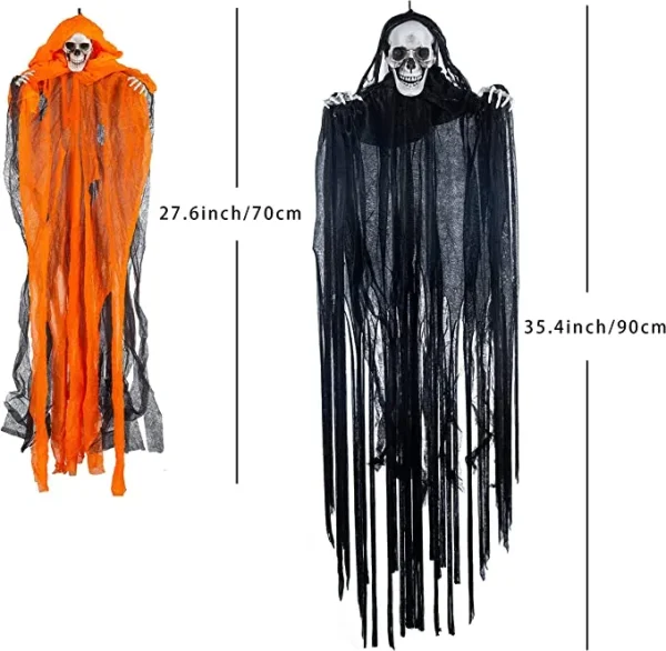 3pcs Hanging Grim Reapers Halloween Decorations 5 3pcs Hanging Grim Reapers Halloween Decorations - Image 3