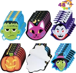48pcs Spooky Mini Notepad Halloween Party Favors -Spirit Halloween Shop 48pcs Spooky Mini Notepad Halloween Party Favors 1 result 600x578 1