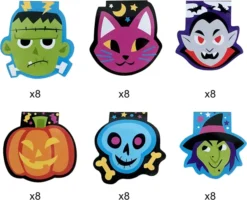 48pcs Spooky Mini Notepad Halloween Party Favors -Spirit Halloween Shop 48pcs Spooky Mini Notepad Halloween Party Favors 4 result 600x486 1