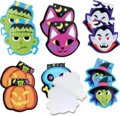 48pcs Spooky Mini Notepad Halloween Party Favors -Spirit Halloween Shop 48pcs Spooky Mini Notepad Halloween Party Favors 5 result 600x579 1