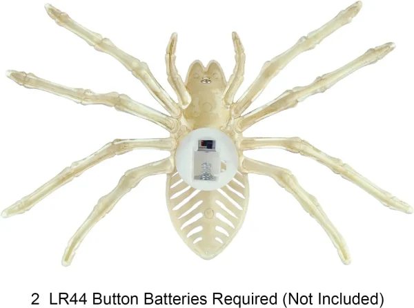 4Pcs Light Up Halloween Spider & Scorpion Skeleton 8 4Pcs Light Up Halloween Spider & Scorpion Skeleton - Image 6