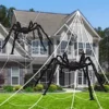 4Pcs Triangle/Round Spider Webs And Spiders -Spirit Halloween Shop 4Pcs TriangleRound Spider Webs and Spiders 600x600 1