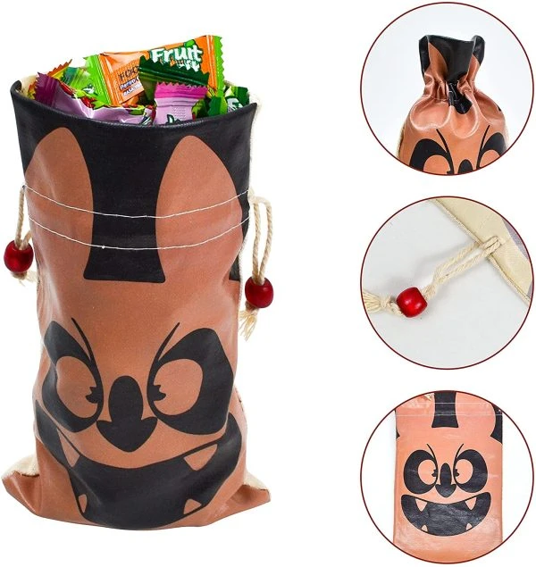 12Pcs Trick Or Treat Canvas Bags 7 12Pcs Trick Or Treat Canvas Bags - Image 5