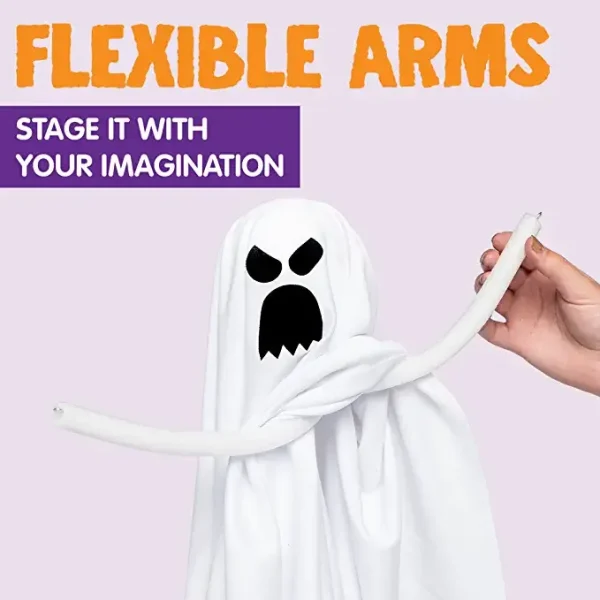 5Pcs Halloween Hanging Ghosts Decoration 27.5in 7 5Pcs Halloween Hanging Ghosts Decoration 27.5in - Image 5