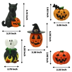 5Pcs Halloween Miniature Figurines -Spirit Halloween Shop 5Pcs Halloween Miniature Figurines 5 result 600x600 1