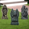 5pcs Foam RIP Graveyard Headstone Decorations 17in -Spirit Halloween Shop 5pcs Foam RIP Graveyard Headstone Decorations 17in 5 600x600 1