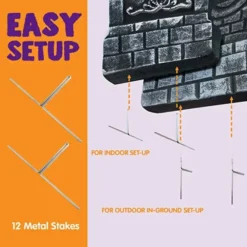 5pcs Halloween Tombstone Decorations 17in 12 5pcs Halloween Tombstone Decorations 17in -Spirit Halloween Shop 5pcs Halloween Tombstone Decorations 17in 3 600x600 1