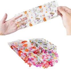 120pcs Cellophane Trick Or Treat Bags -Spirit Halloween Shop 6 Designs Halloween Cellophane Bags20 Pcs 3 600x583 1