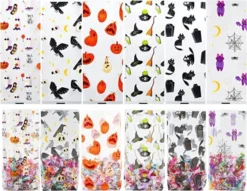 120pcs Cellophane Trick Or Treat Bags -Spirit Halloween Shop 6 Designs Halloween Cellophane Bags20 Pcs 5 600x463 1