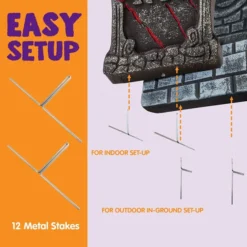 6pcs Foam Graveyard Tombstone Halloween Decorations 17in -Spirit Halloween Shop 6 Pcs Foam Tombstone Do Not Disturb 5 result 600x600 1