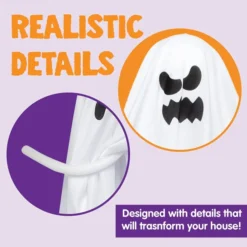 6pcs Cute Hanging Ghost Decoration 19in -Spirit Halloween Shop 6 PcsWhite Ghost Mixed 3 19in 4 result 600x600 1