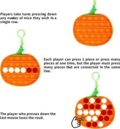 6Pcs Halloween Tie Dye Bubble Toy In 3 Designs -Spirit Halloween Shop 6Pcs Halloween Stress Relief Tie Dye Bubble Fidget Toy in 3 Designs 4 result 600x647 1