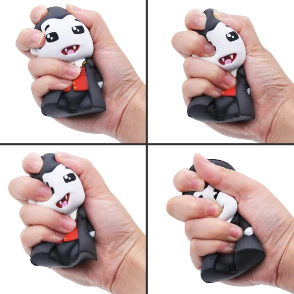 6Pcs Themed Squishy Toys For Halloween 5 6Pcs Themed Squishy Toys For Halloween - Image 3