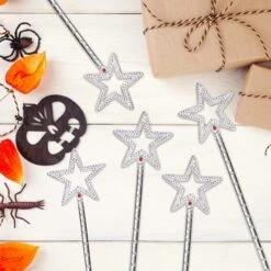 12Pcs Silver Fairy Star Wand -Spirit Halloween Shop 6 b4cdda41 e985 4bb9 8a8f 0c1864ad8551 600x600 1