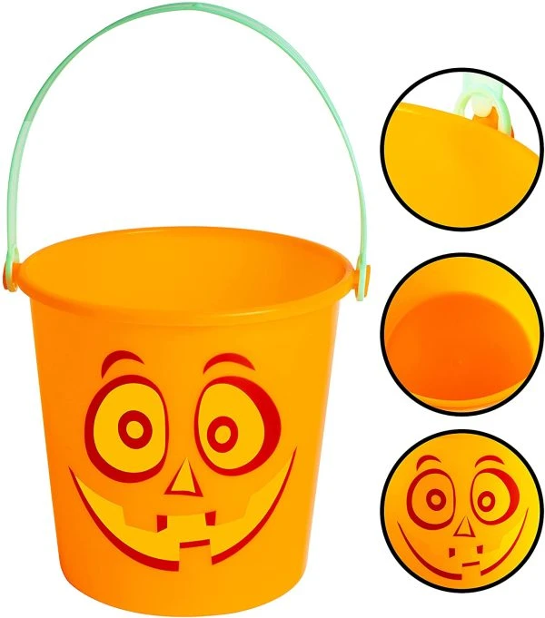 12Pcs Pumpkin Face Bucket Set 6 12Pcs Pumpkin Face Bucket Set - Image 4