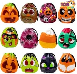 108Pcs Halloween Goody Bags With Drawstring -Spirit Halloween Shop 71LjmZ3OGPL. AC SL1200 600x578 1