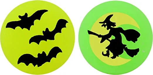 72 Halloween Glow In The Dark Bounce Balls 7 72 Halloween Glow In The Dark Bounce Balls - Image 5