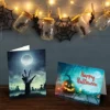 72pcs Assorted Boxed Halloween Greeting Cards -Spirit Halloween Shop 72Pcs Classic Halloween Characters Greeting Cards