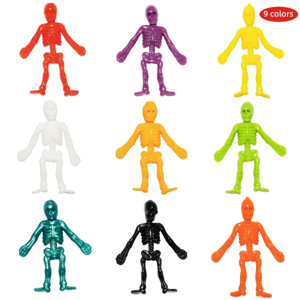 72pcs Halloween Stretchy Skeleton Relief Toys 5 72pcs Halloween Stretchy Skeleton Relief Toys - Image 3
