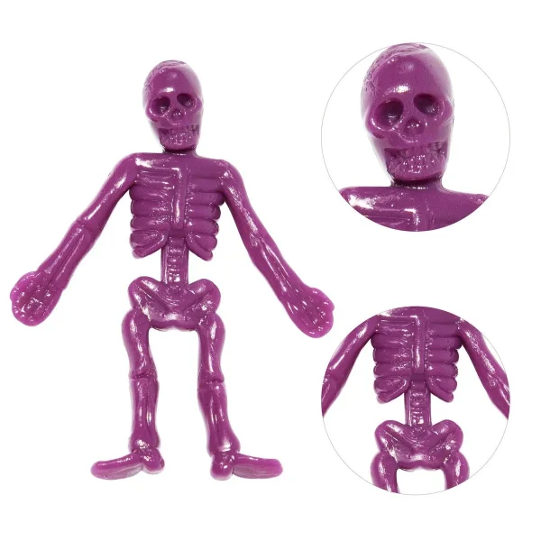 72pcs Halloween Stretchy Skeleton Relief Toys 7 72pcs Halloween Stretchy Skeleton Relief Toys - Image 5