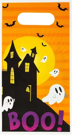 72pcs Halloween Trick Or Treat Bags 6 Designs -Spirit Halloween Shop 72pcs Halloween Trick or Treat Bags 6 Designs 1 600x1126 1