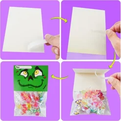 64pcs Halloween Cellophane Treat Bags With Flip Over Cards 11 64pcs Halloween Cellophane Treat Bags With Flip Over Cards -Spirit Halloween Shop 8 Designs Cellophane Bags 64 Pcs 1 600x599 1