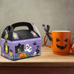 36pcs Cardboard Halloween Candy Box -Spirit Halloween Shop 81m9G7PvuyL. AC SL1500 600x600 1