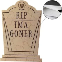 48Pcs Tombstone Paper Bags -Spirit Halloween Shop 81mGzAG oVL. AC SL1500 600x597 1