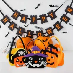 6pcs Halloween Trick Or Treat Baskets -Spirit Halloween Shop 81mzOl9TjuL. AC SL1500 600x600 1