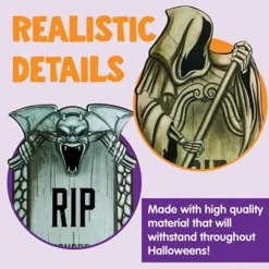 8Pcs Tombstone Halloween Yard Decoration 16.5in -Spirit Halloween Shop 8Pcs Tombstone Halloween Yard Decoration 16 1 600x600 1