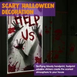 8Pcs Zombie Hand Window Covers 4 Pcs With Window Stickers -Spirit Halloween Shop 8Pcs Zombie Hand Window Covers 4 Pcs with Window Stickers 8 result 600x600 1