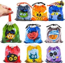 Spirit Halloween Shop 20 Spirit Halloween Shop -Spirit Halloween Shop 9 Character Designs Small Treat Bags 72 Pcs 3 600x586 1