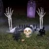 Skeleton Graveyard Yard Stake Decoration -Spirit Halloween Shop 91KDGp1u7WL. AC SL1500 600x600 1