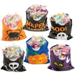 96pcs Drawstring Candy Bags For Halloween Party Favors -Spirit Halloween Shop 96pcs Drawstring Candy Bags for Halloween Party Favors 2 result scaled 600x600 1