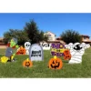 9pcs Corrugate Yard Stake Signs Halloween Decorations