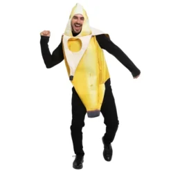 Adult Banana Halloween Costume -Spirit Halloween Shop Adult Banana Halloween Costume 3 result 600x600 1