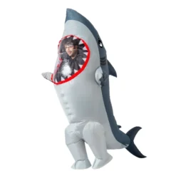 Spirit Halloween Shop -Spirit Halloween Shop Adult Full Body Shark Inflatable Halloween Costume 2 result 600x600 1