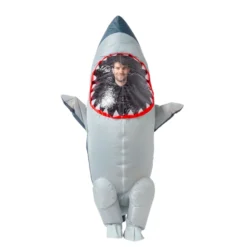 Adult Full Body Shark Inflatable Halloween Costume -Spirit Halloween Shop Adult Full Body Shark Inflatable Halloween Costume 3 result scaled 600x600 1