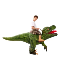 Adult Green Digital Printing T-Rex Inflatable Ride-on Costume -Spirit Halloween Shop Adult Green Digital Printing T Rex Inflatable Ride on Costume 6 result 600x600 1
