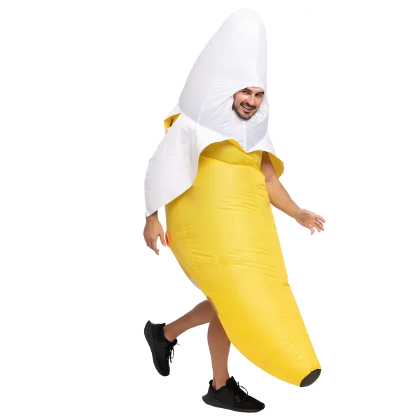 Adult Halloween Inflatable Banana Costume 3 Adult Halloween Inflatable Banana Costume