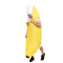 Adult Halloween Inflatable Banana Costume 11 Adult Halloween Inflatable Banana Costume -Spirit Halloween Shop Adult Halloween Inflatable Banana Costume 4 result 600x600 1