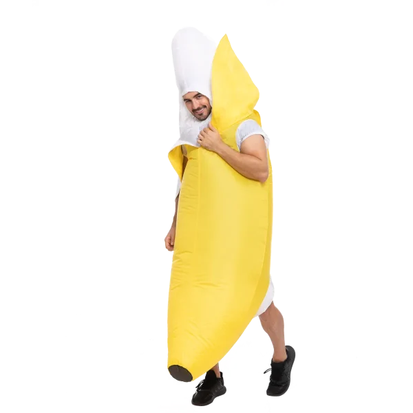Adult Halloween Inflatable Banana Costume 6 Adult Halloween Inflatable Banana Costume - Image 4