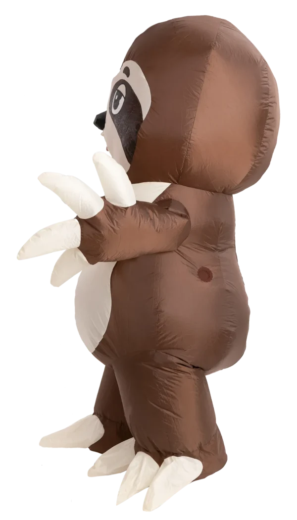 Adult Inflatable Sloth Halloween Costume 5 Adult Inflatable Sloth Halloween Costume - Image 3